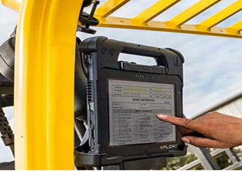 The L10 series tablets suitable for operation in the field or on a forklift