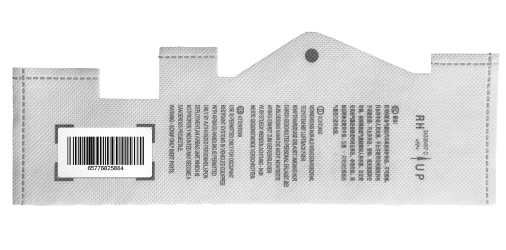 airbag labels