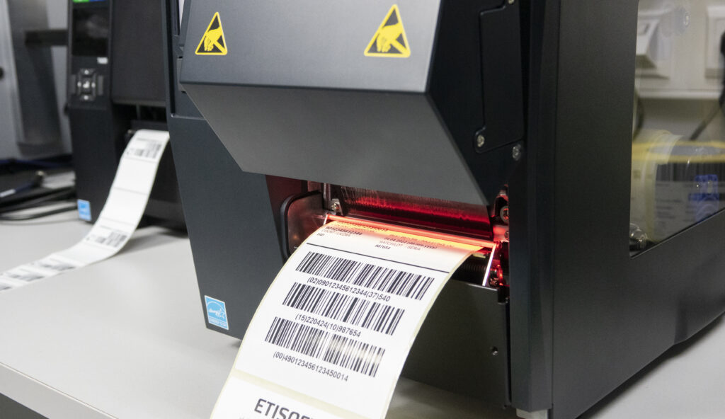 printing barcode labels