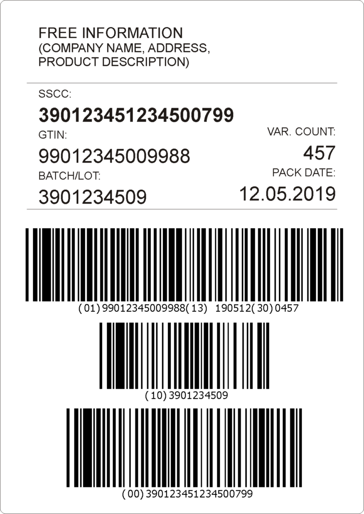 logistic labels