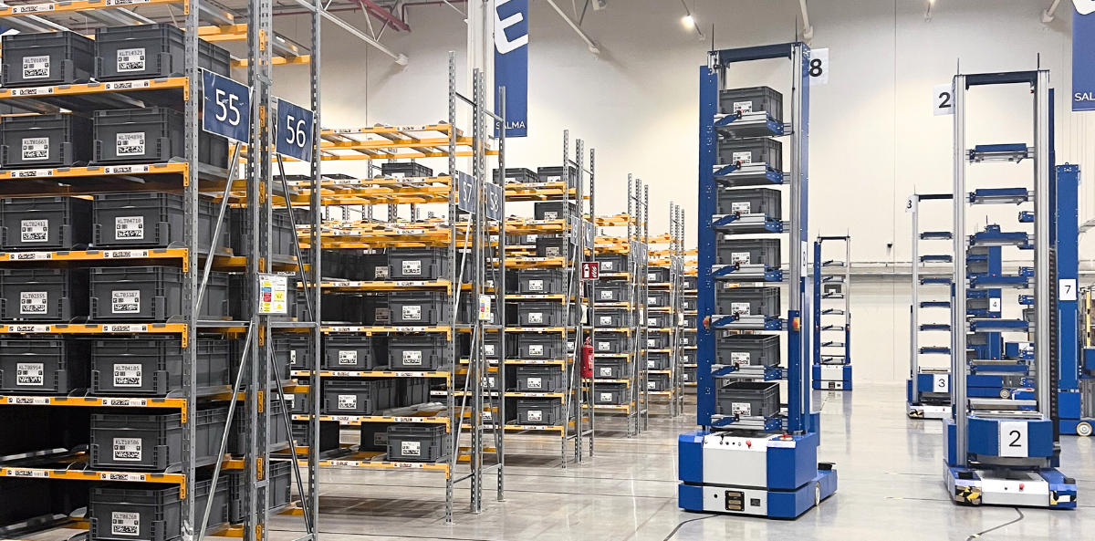 Etisoft automated warehouse