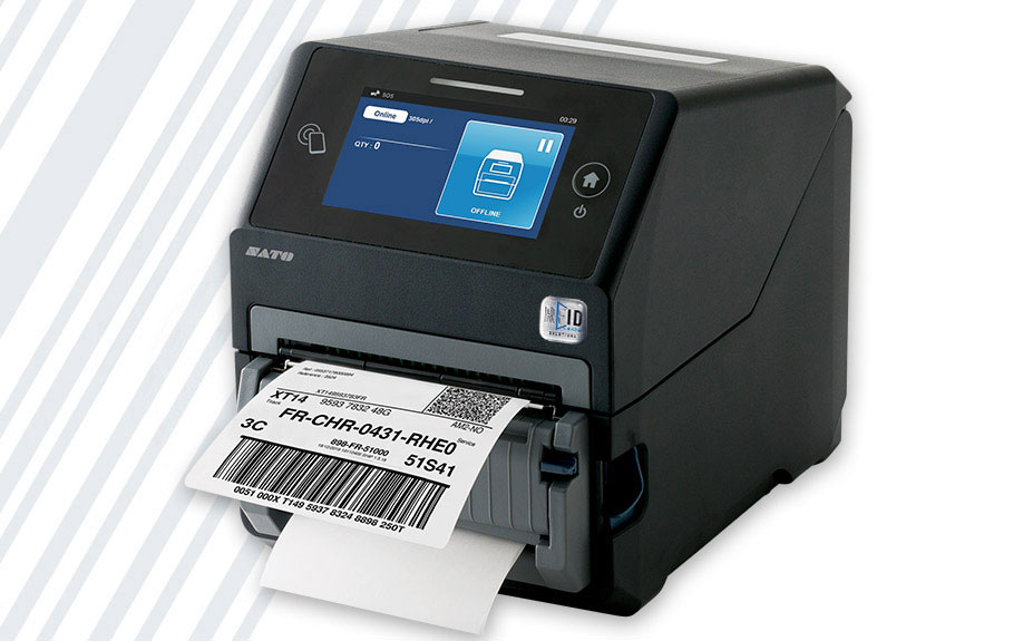 label printer •	Sato CT4-LX 