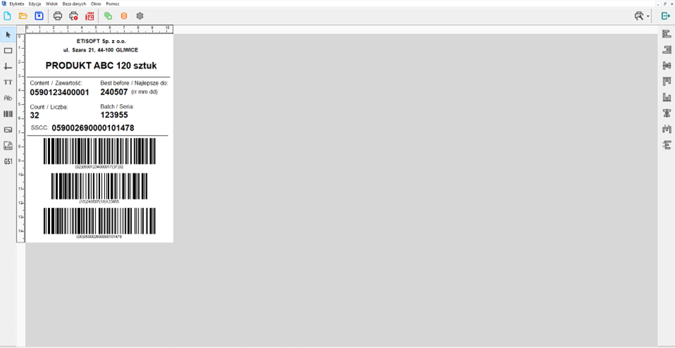 ETILABEL software