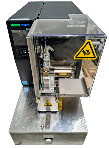 etykieciarka przemysłowa z drukarką